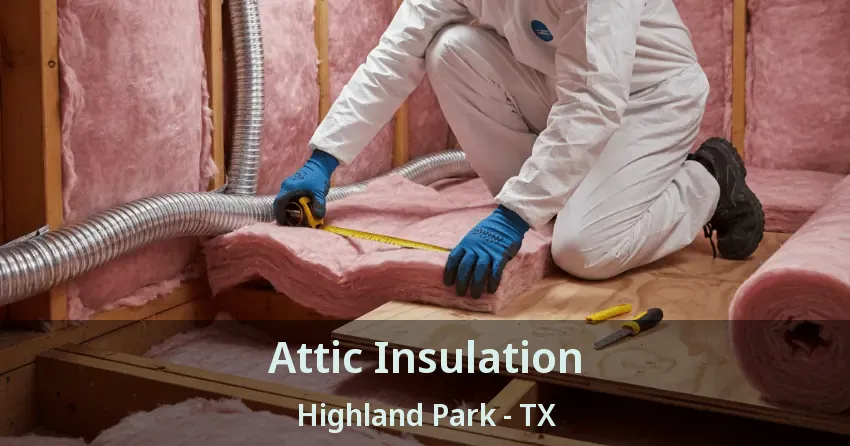 Attic Insulation Highland Park - TX