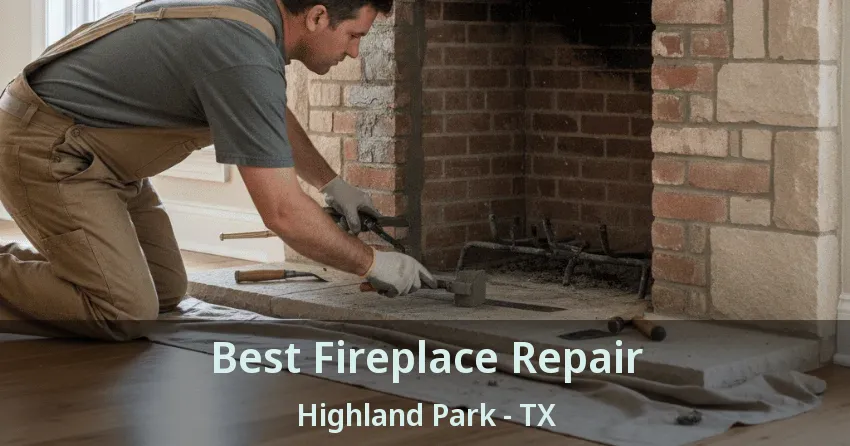 Best Fireplace Repair Highland Park - TX