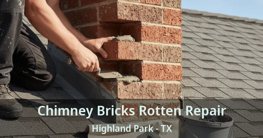 Chimney Bricks Rotten Repair Highland Park - TX Chimney Bricks Rotten Repair Highland Park - TX