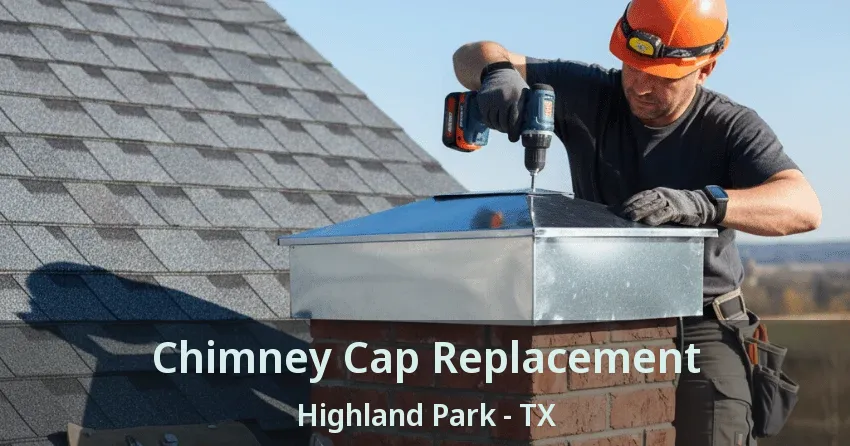 Chimney Cap Replacement Highland Park - TX