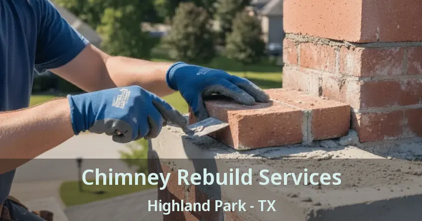 Chimney Rebuild Services Highland Park - TX