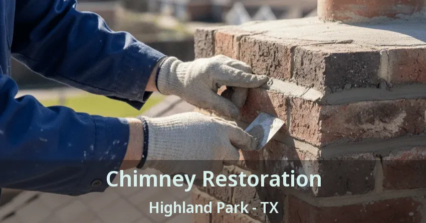 Chimney Restoration Highland Park - TX