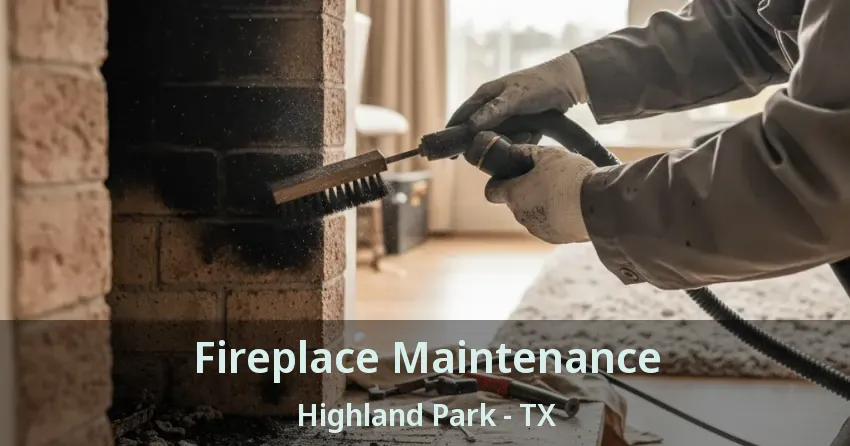 Fireplace Maintenance Highland Park - TX