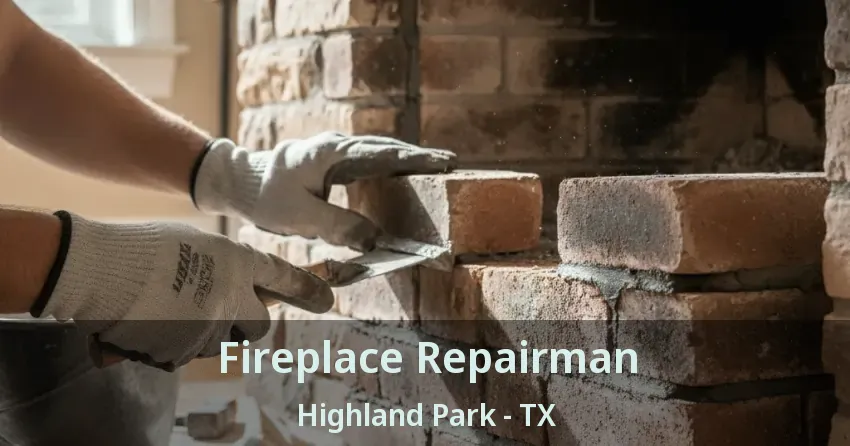 Fireplace Repairman Highland Park - TX