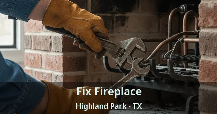 Fix Fireplace Highland Park - TX