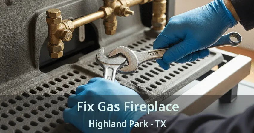 Fix Gas Fireplace Highland Park - TX