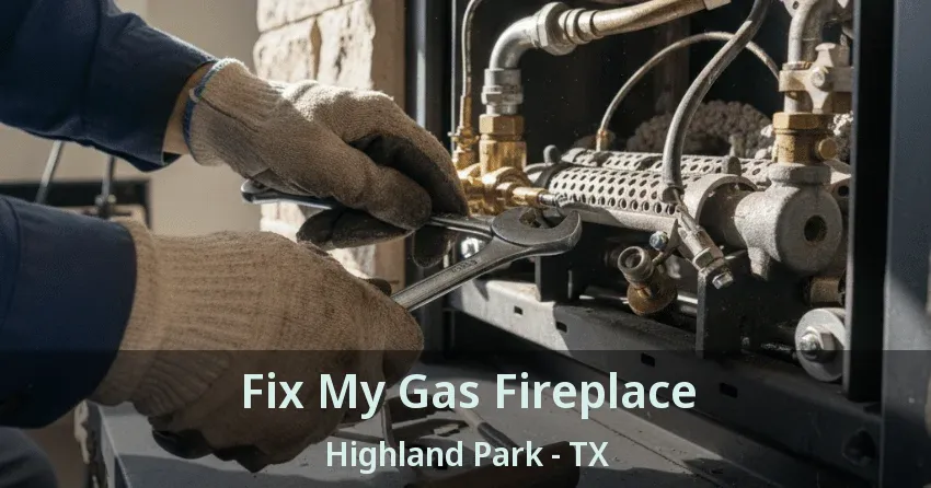 Fix My Gas Fireplace Highland Park - TX