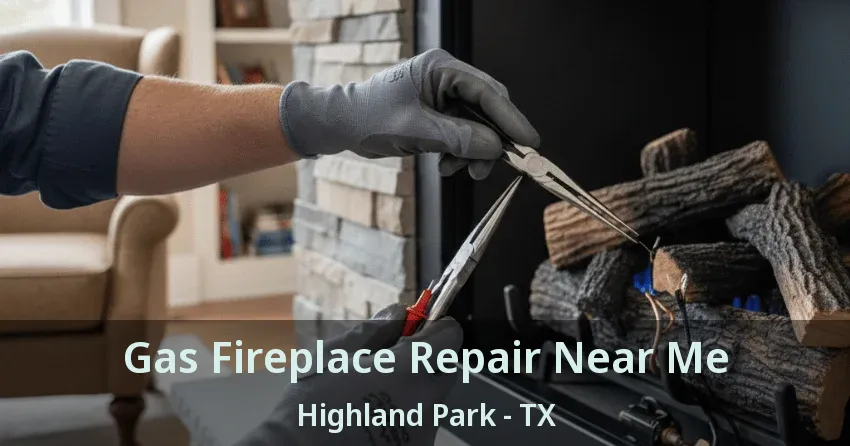 Gas Fireplace Repair Near Me Highland Park - TX