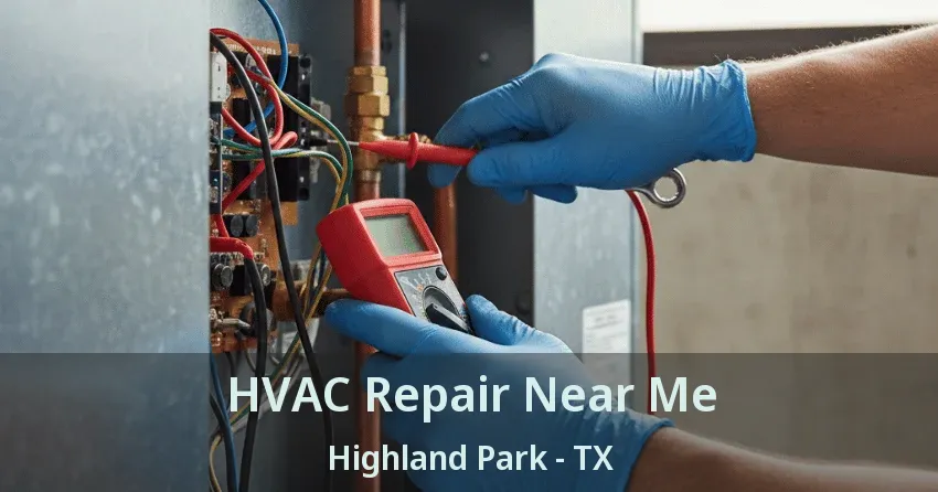 HVAC Repair Near Me Highland Park - TX