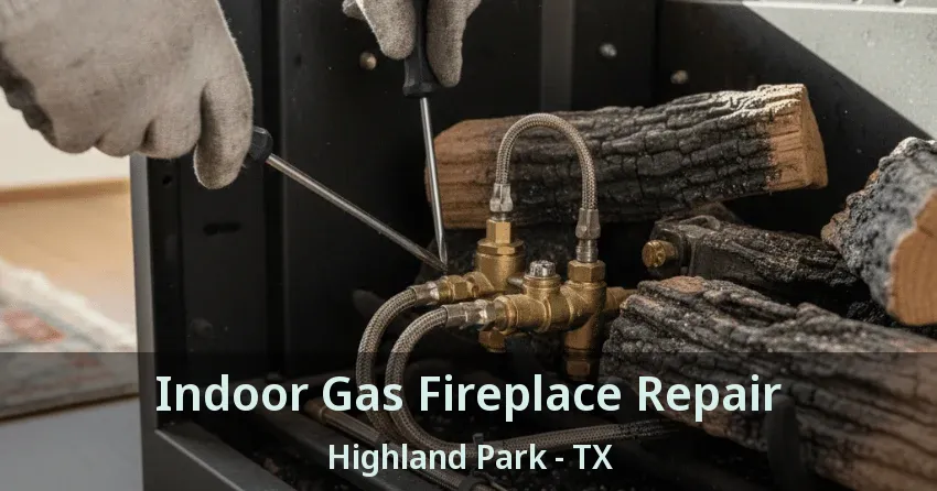 Indoor Gas Fireplace Repair Highland Park - TX Indoor Gas Fireplace Repair Highland Park - TX
