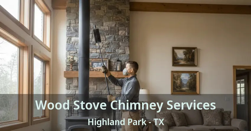 Wood Stove Chimney Services Highland Park - TX